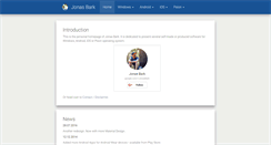 Desktop Screenshot of jonasbark.de